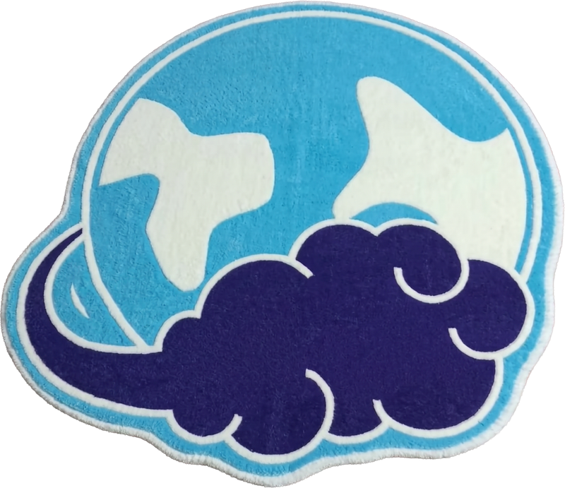 Globe Logo Rug