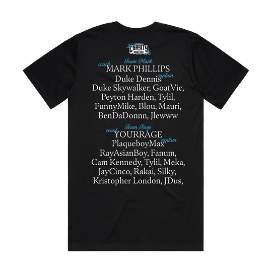 Charity Game Tee - Black
