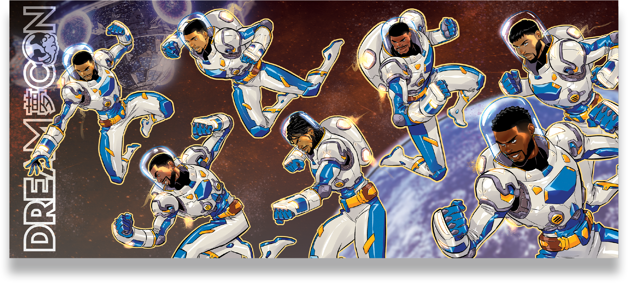 Dream Con DC26 Large Mouse Pad 36x15